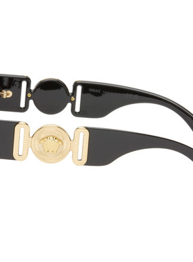 versace 范思哲 男士 黑色 Medusa Biggie 太阳镜 0VE4479UGB1875