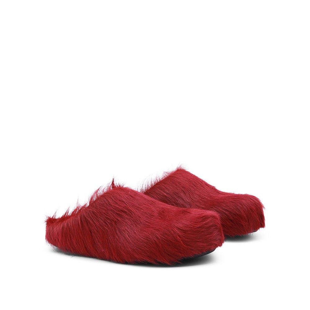 MARNI 女士拖鞋 SBMS004601P412200C33 AW2025 红色 - 图0