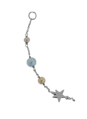 TORY BURCH 女士手链手镯 1636970400 SS2026 银色 Brass bracele