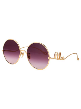 CHLOÉ 女士眼镜 CH0372S002 SS2026 紫色 CH0372S