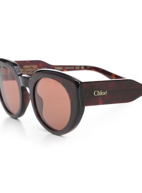 1h可退 CHLO&Eacute; 女士眼镜 CH0311S002 SS2025 棕色配饰