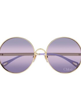 CHLOÉ 女士太阳镜 CH0321S002 CO 金色 全框太阳镜
