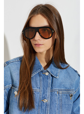 TOM FORD 男士太阳镜 FT122505901E CO 黑色 Zeiss sunglasses