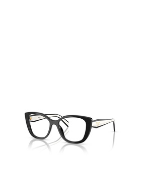 PRADA 女士眼镜 PRB04V16K1O1 AW2025 黑色 全框平光镜