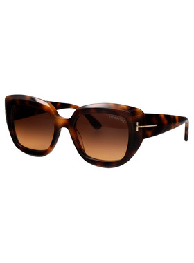 TOM FORD 女士眼镜 FT119253F SS2026 棕色 FT1192