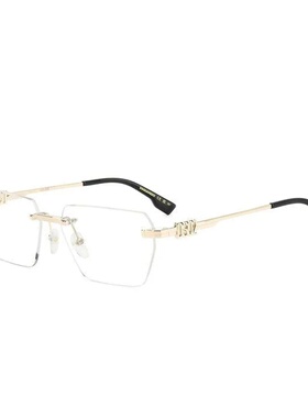 1h可退 DSQUARED2 女士眼镜 D201023YG CO 金色 DSQUARED2 Eyegla