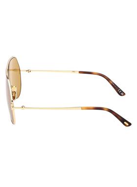 Tom Ford 汤姆 福特 男士 飞行员太阳眼镜 FT128130E