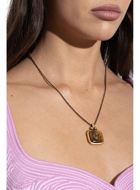 VERSACE 女士项链 10247501A179864JTI0 AW2026 棕色