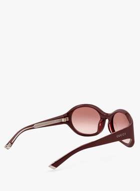 Gucci 古驰 女士 圆形镜框太阳眼镜 831871J0740