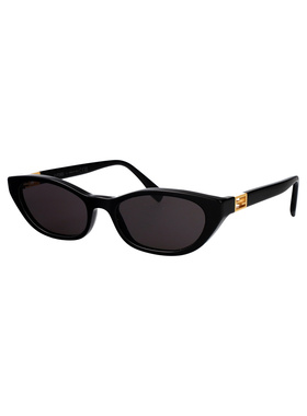 FENDI 女士太阳镜 FE40224I01A SS2026 黑色 矩形镜框太阳镜