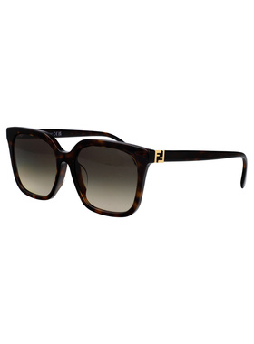 FENDI 女士太阳镜 FE40207F52F SS2026 花色 几何框太阳镜