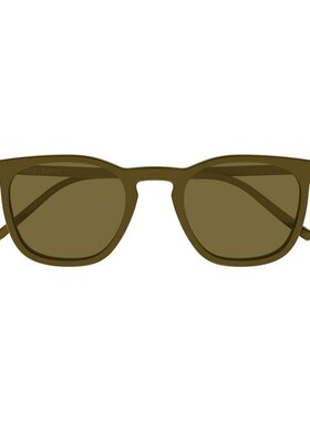 SAINT LAURENT 男士太阳镜  CO配饰棕色 SL623007