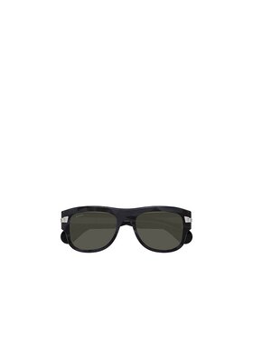 GUCCI 男士太阳镜 GG1517S007 AW2024 黑色 古驰太阳几何眼镜