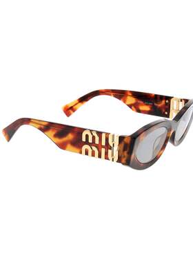 MIU MIU 女士眼镜 SMU11W21C40O SS2025 灰色 全框太阳镜