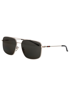 GUCCI 男士太阳镜 GG2096SA001 SS2026 银色 几何太阳镜