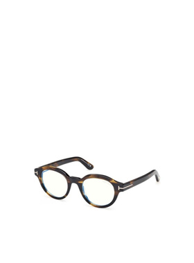 TOM FORD 男士眼镜 FT6037B055 AW2025 白色 几何平光镜