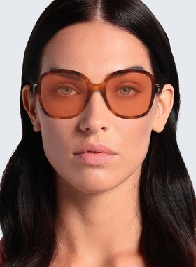 潮奢 Gucci 古驰 女士 太阳眼镜 brown棕色 舒适时尚