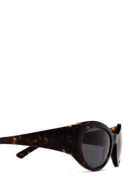 1h可退 BALENCIAGA 女士眼镜 BB0267S002 AW2023 黑色 BB0267S