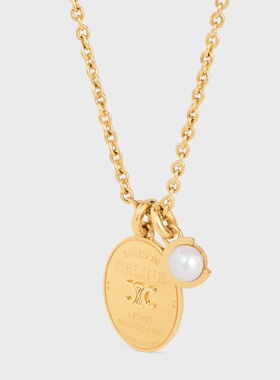 CELINE 女士项链 B104U6PRB01GI SS2026 黄色 吊坠项链