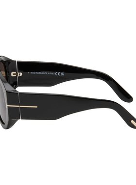 1h可退 潮奢 Tom Ford 汤姆 福特 男士 黑色 Bronson 太阳镜 FT10