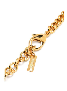 MOSCHINO 女士项链 A912584420606 AW2022 金色 【付后1h可退】