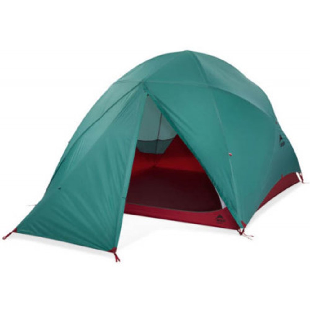 Msr六人露营帐篷绿色舒适户外大型易安装野营登山简易 - 图2