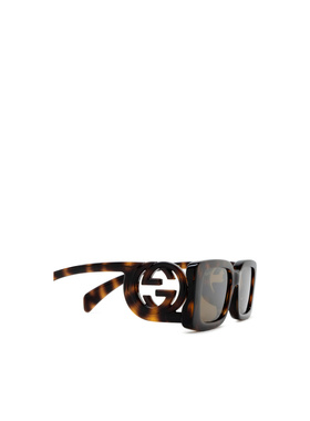 GUCCI 女士眼镜 GG1325S012 AW2024 灰色 GG1325S古驰