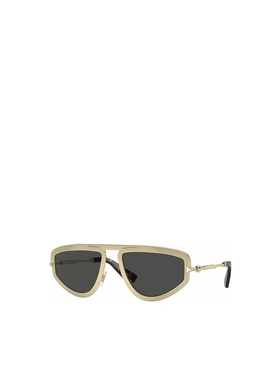 BURBERRY 男士眼镜 BE3150110987 SS2025 黑色 几何框太阳镜