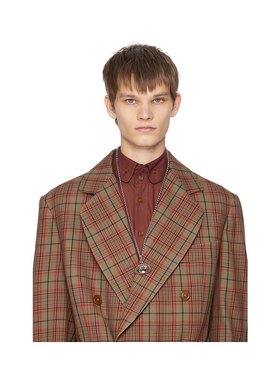 VIVIENNE WESTWOOD 男士项链 6302009602P019CNPLATINUM吊坠