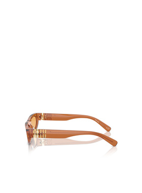 MIU MIU 女士眼镜 MU07ZS15T0B7 CO 橙色 猫眼太阳镜