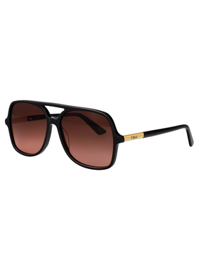 CHLOÉ 女士眼镜 CH0364S004 CO 棕色 全框太阳镜