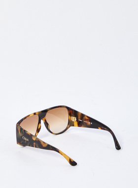 CHLOÉ 女士太阳镜 CH0347S005 AW2026 棕色 TORTOISE SHELL SUNGL