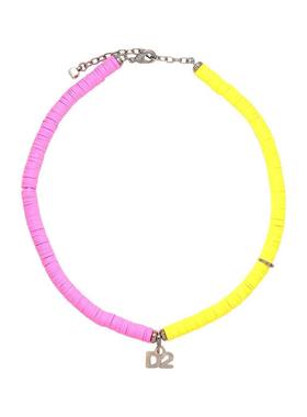 1h可退 潮奢 Dsquared2 二次方 男士 项链 pink粉色 舒适时尚