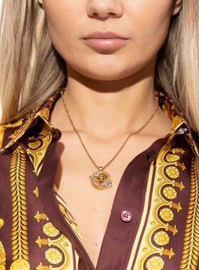 VERSACE 女士项链 1A0062110233324J090 SS2026 金色