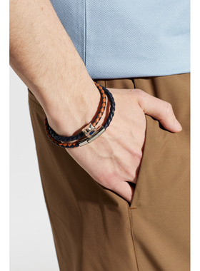 SALVATORE FERRAGAMO 男士手链手镯 770404BRDSCOOBY791269PLDNAV