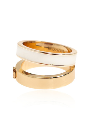 TORY BURCH 女士戒指 184446700 AW2026 金色 标志戒指