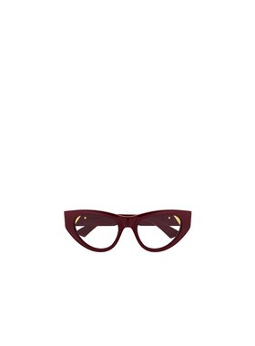 BOTTEGA VENETA 女士眼镜 BV1179O003 CO 酒红色 BV1179O