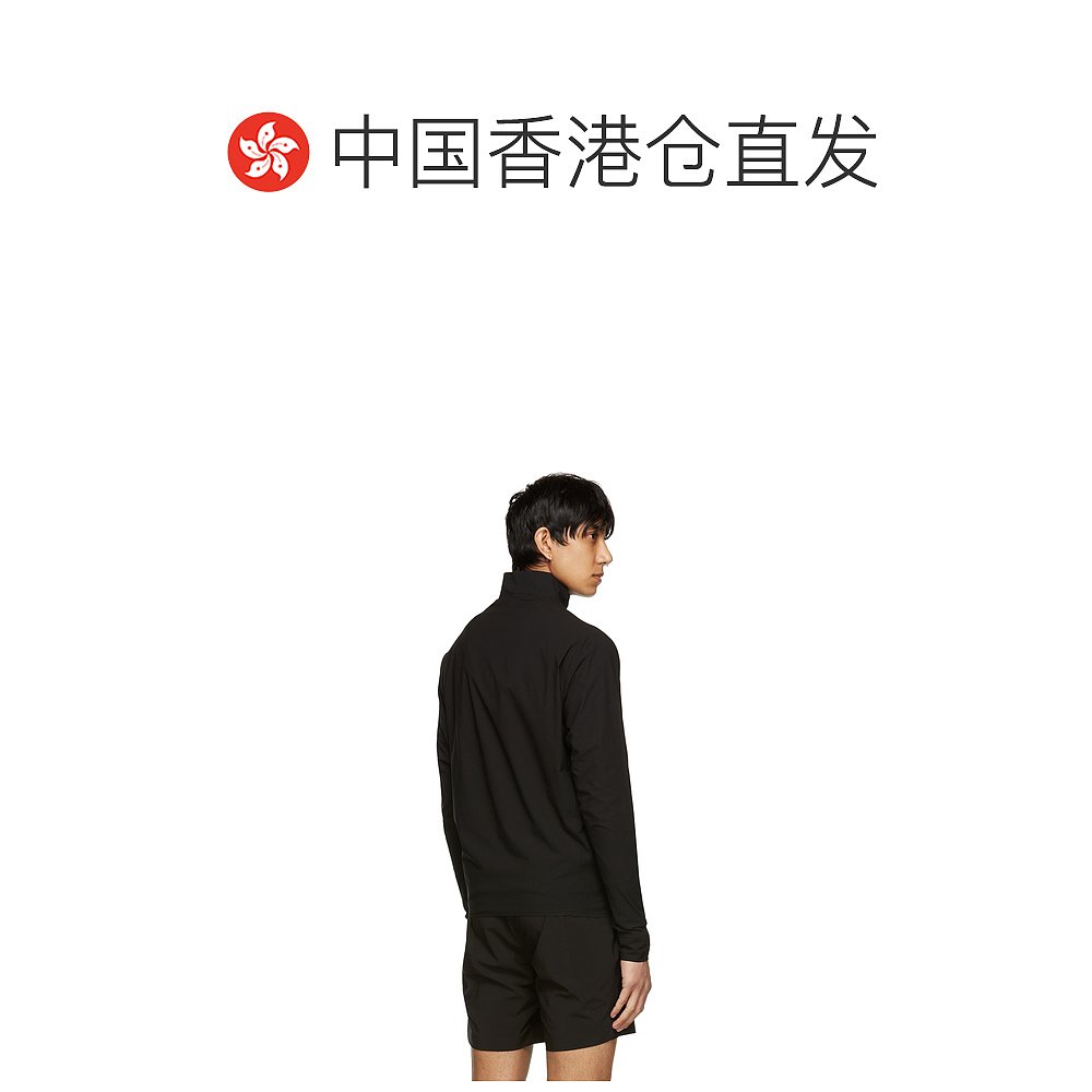 香港直邮潮奢 Hyein Seo 男士 黑色府绸夹克