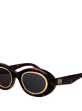 LOEWE 男士眼镜 LW40190I52A AW2026 花色 椭圆形太阳镜