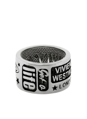 VIVIENNE WESTWOOD 男士戒指 6402001L01P017ANTIQUEPLATINUM