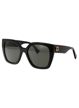1h可退 GUCCI 女士眼镜 GG1300S001 AW2025 黑色 GG1300S古驰
