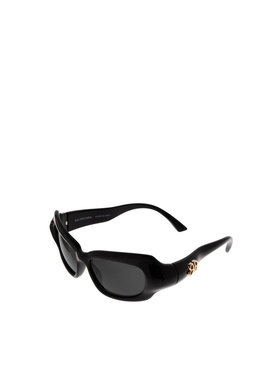 BALENCIAGA 女士眼镜 794307T00071000 SS2025巴黎世家 黑色