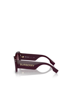 BURBERRY 女士眼镜 BE441039798H SS2024 红色 方形全框太阳镜