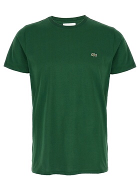 1h可退 LACOSTE 男士T恤 TH6709132 SS2026 绿色 LACOSTE MEN'S T