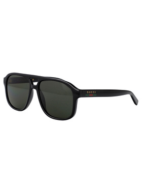 GUCCI 男士眼镜 GG1856S001 SS2026 黑色 全框太阳眼镜