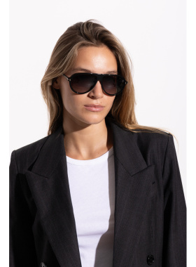 TOM FORD 男士太阳镜 FT102306001B CO 黑色 'Marcus' sunglasses