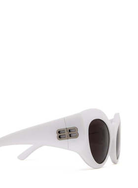 BALENCIAGA 女士眼镜 BB0256S003 AW2023 白色 BB0256S