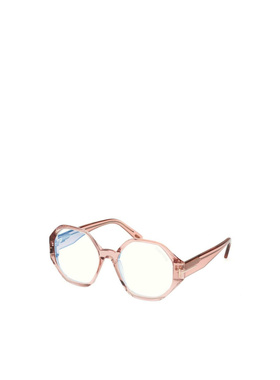 TOM FORD 女士眼镜 FT5967072 SS2025 白色 徽标平光镜