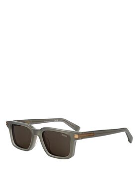 Z ZEGNA 男士太阳镜 EZ028020J SS2026 灰色 全框太阳镜