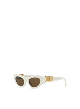 LOEWE 女士太阳镜 LW40156U5225E SS2025 白色 Loewe Sunglasses